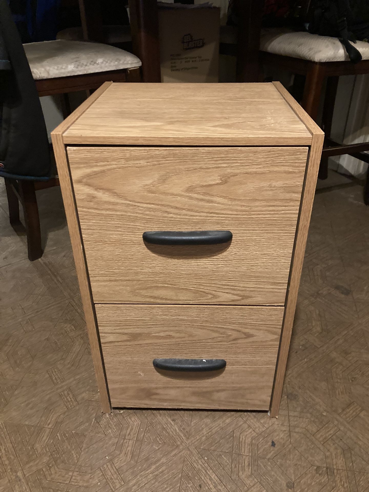 Wooden File Cabinet