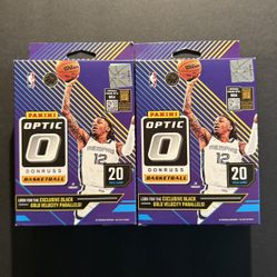Panini Optic NBA Trading Card Hangers 
