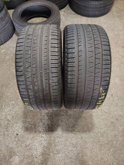 295/35R21 PIRELLI SCORPION VERDE ALL SEASON PAIR OF TIRES
