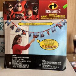 Incredible Happy Birthday Banner 