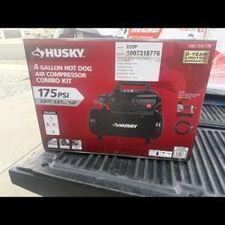 4 Gal. 175 PSI Electric Oil-Free High Performance Air Compressor with 25 ft. PVC Air