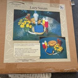 Patio Table Lazy Susan