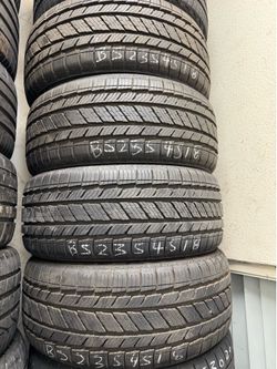 (4) 18” Bridgestone turanza 235/45/18 like new 99% tread