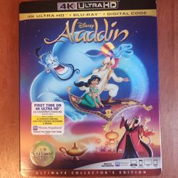 Aladdin - 4K Ultra HD/Blu-Ray/Digital (NEW)