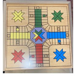 Used Wooden 9-in-1 Classic Board Games