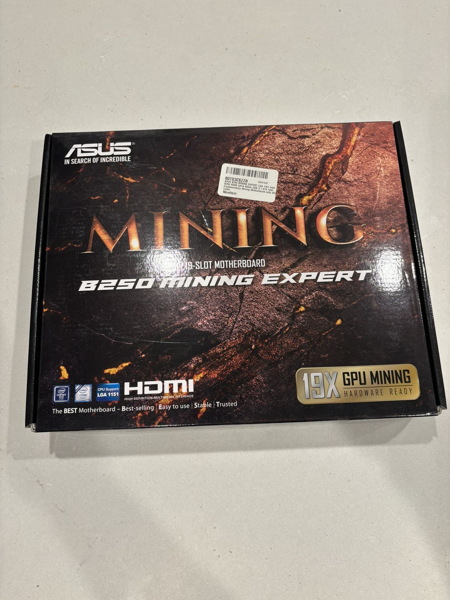 Bitcoin Mining Mining Expert Motherboard Pcie Slots B250 Mining Asus ASUS  B250 MINING EXPERT Intel LGA