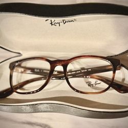 Ray-Ban RB5369 2144 Eyeglass Frames – Striped Havana / Tortoise Brown