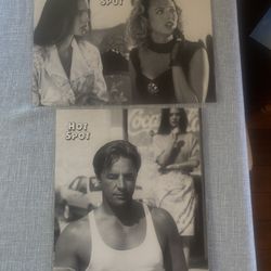 Hot Spot 11x14 Lobby Cards 2pc Don Jonson; Virginia Madden 1990 Orion