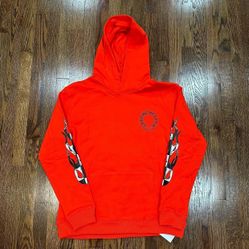 red marty boy chrome heart SIZE SMALL