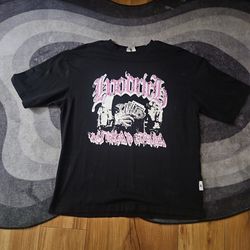 Hoodrich Black and Pink T-Shirt