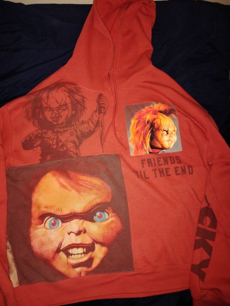 Chucky Hoodie And Six Horror Tshirts 