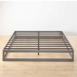 Metal platform bed frame - King