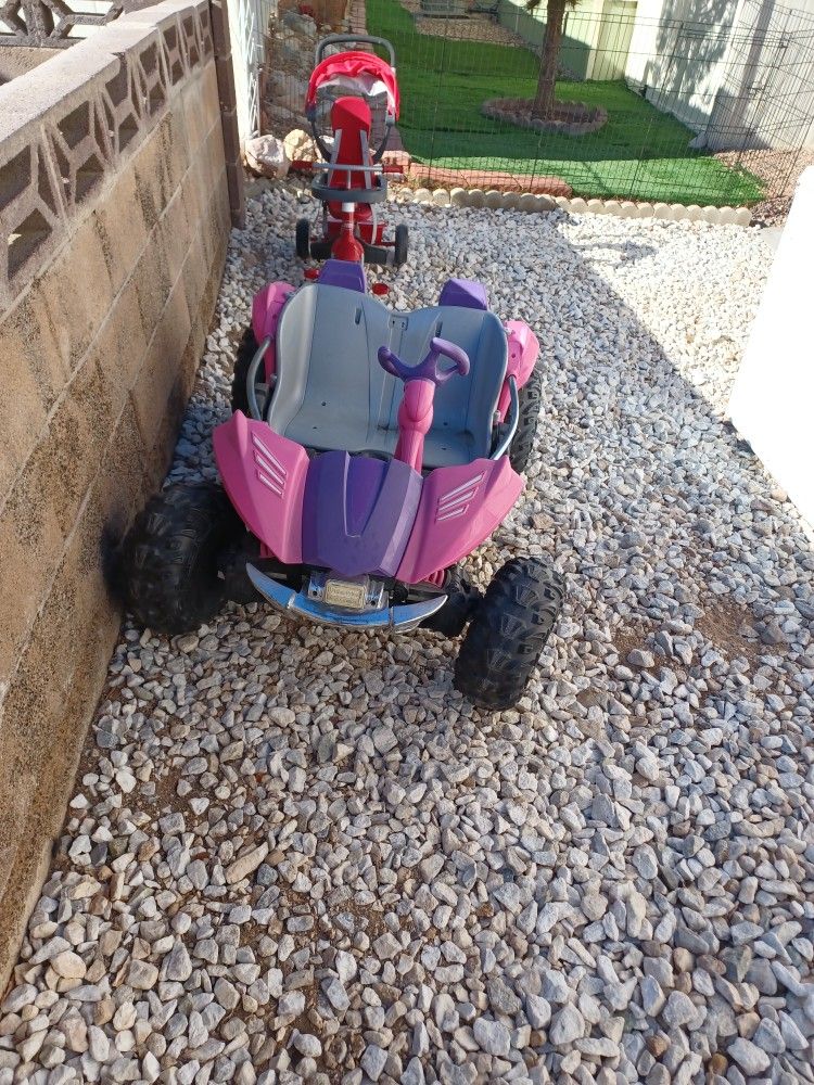 Girls Two seater Child's Electric Dune Buggy