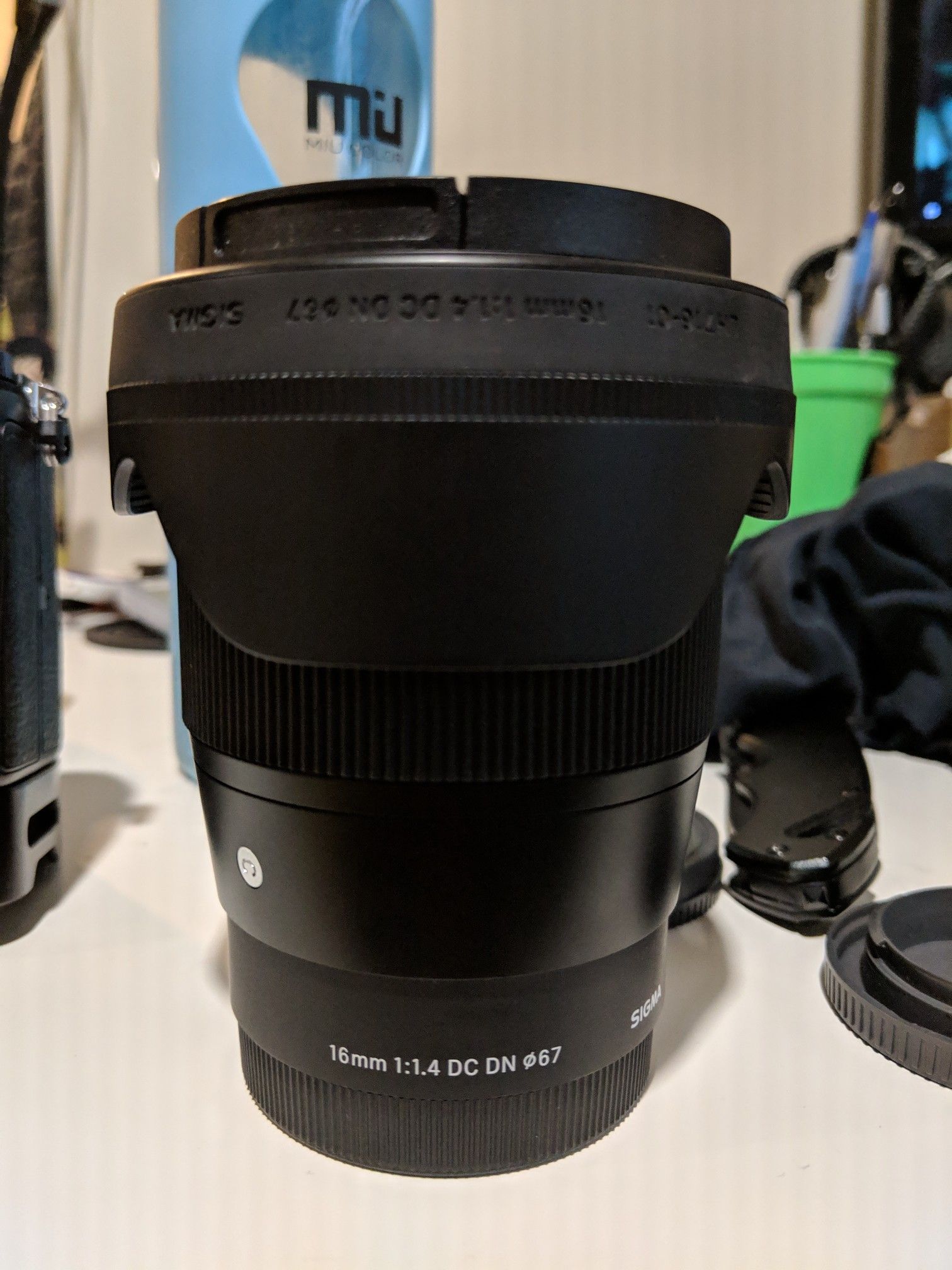 Sigma 16mm 1.6 Sony lens