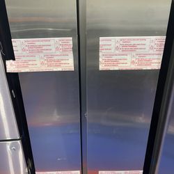 New Samsung 36 Inch Side-By-Side Refrigerator Icemaker With Warranty