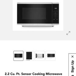    Whirlpool UMCS5022RZ Countertop Microwave 2.2 Cu Ft Sensor Cooking Stainless NEW