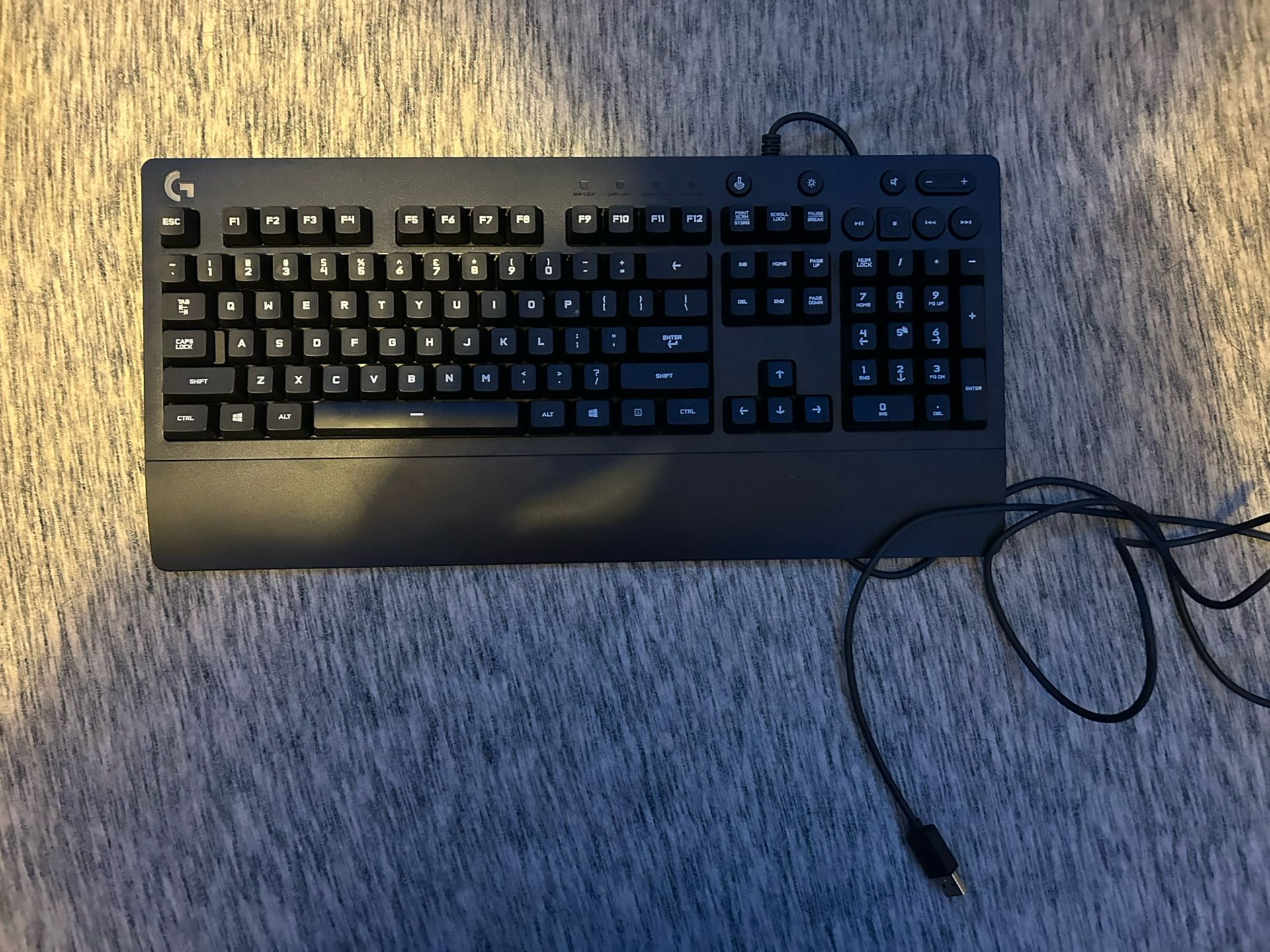 G213 Gaming Keyboard (Custom Orange Mechanical Keys)