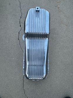 1(contact info removed) Chevy chrome Aluminum Oil Pan