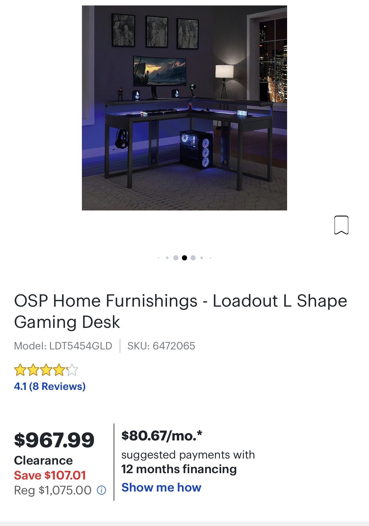 Computer Desk And Chair