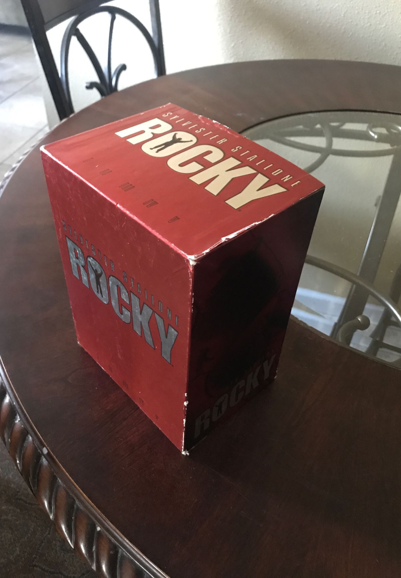 ROCKY 1 - 5 VHS MOVIES