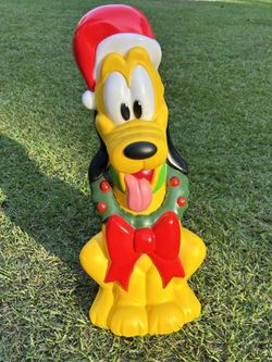 Pluto Christmas Blow Mold