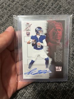 Jaxson Darr Topps Signature Rookie auto