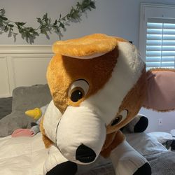Giant stuffed Animal Dog 