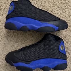 Size 8.5 (Pre owned, no box) - Air jordan 13 retro hyper royal
