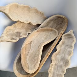 Lots of DOUGH BOWLS $9-$20 wood  