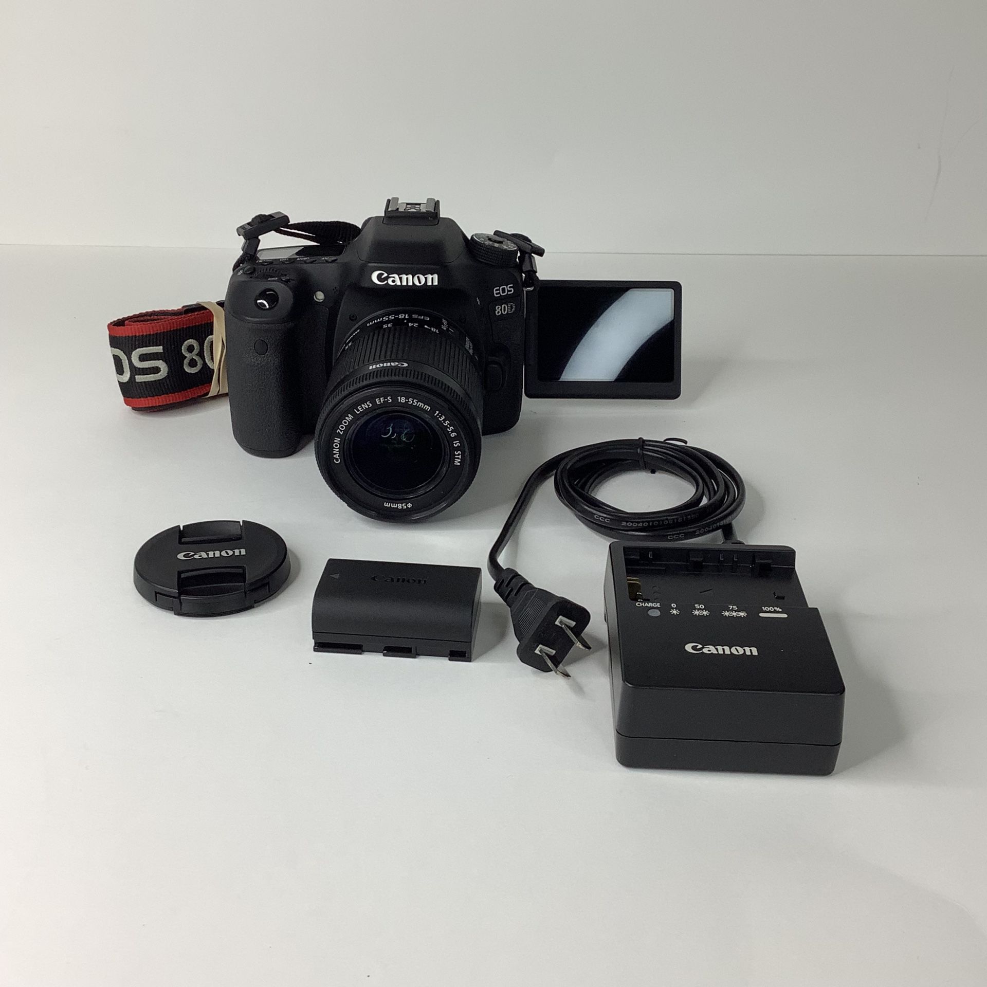 Canon EOS 80D Camera With 18-135mm Lens
