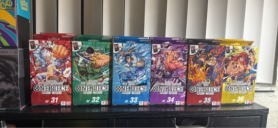 One Piece TCG - ST decks 31, 32, 33, 34, 35, 36