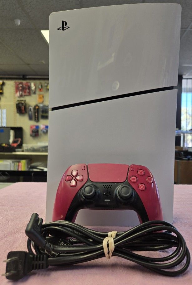 Sony Playstation 5 Slim Disk Version Game Console 