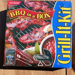BBQ in a BOX
Grill - It - Kit
BOX 