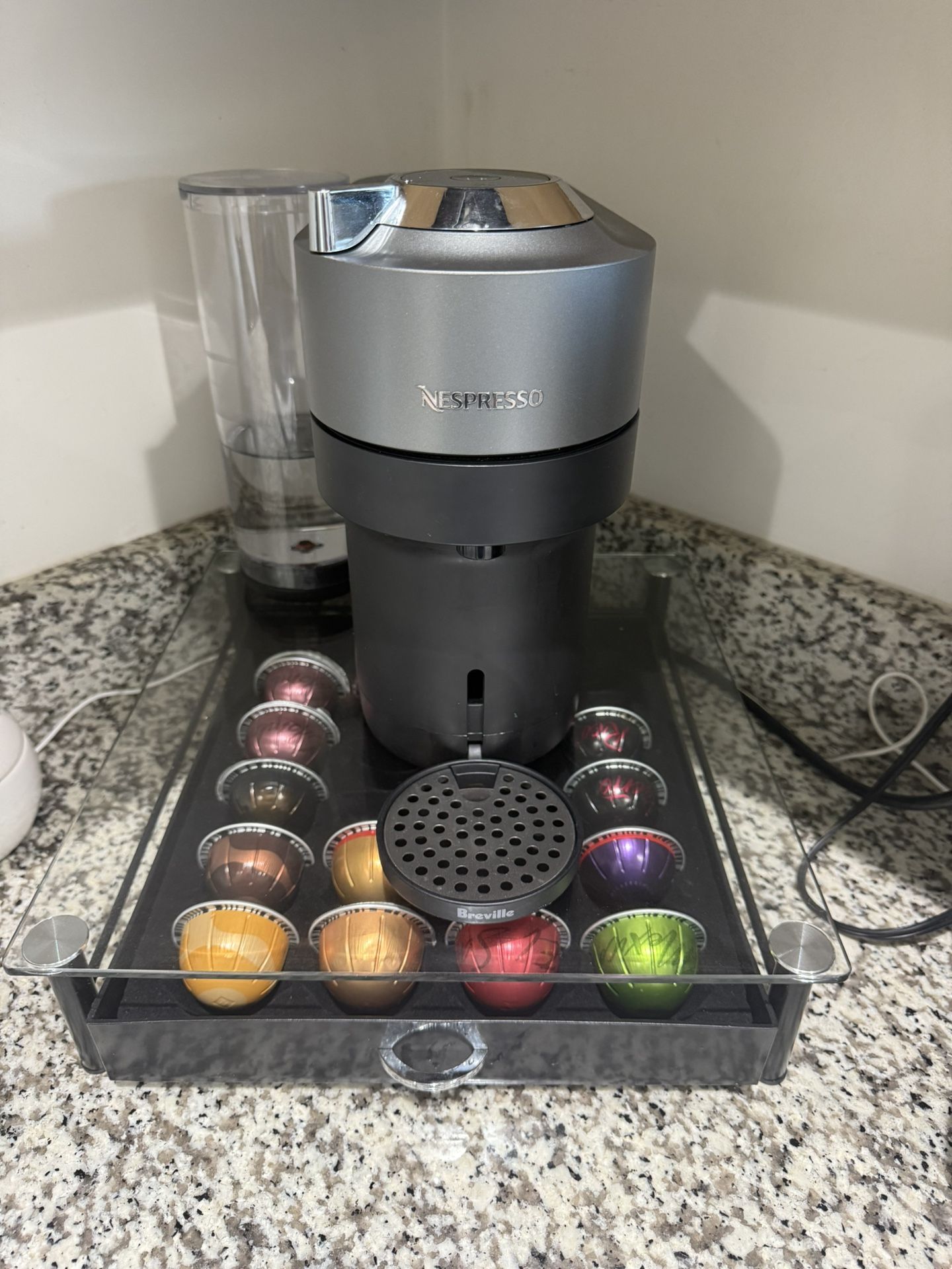 Nespresso Coffee Stand drawer AND Nespresso Pods