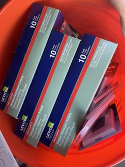 (8)boxes 10pk Square Outlets