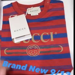 Gucci Shirt 9-12 Months 