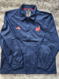 Adidas France Rugby Culture Travel Jacket