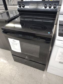 $649 GE 5 burner free standing electric range with crisp mode