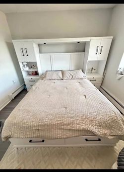Bed frame 6 piece QUEEN