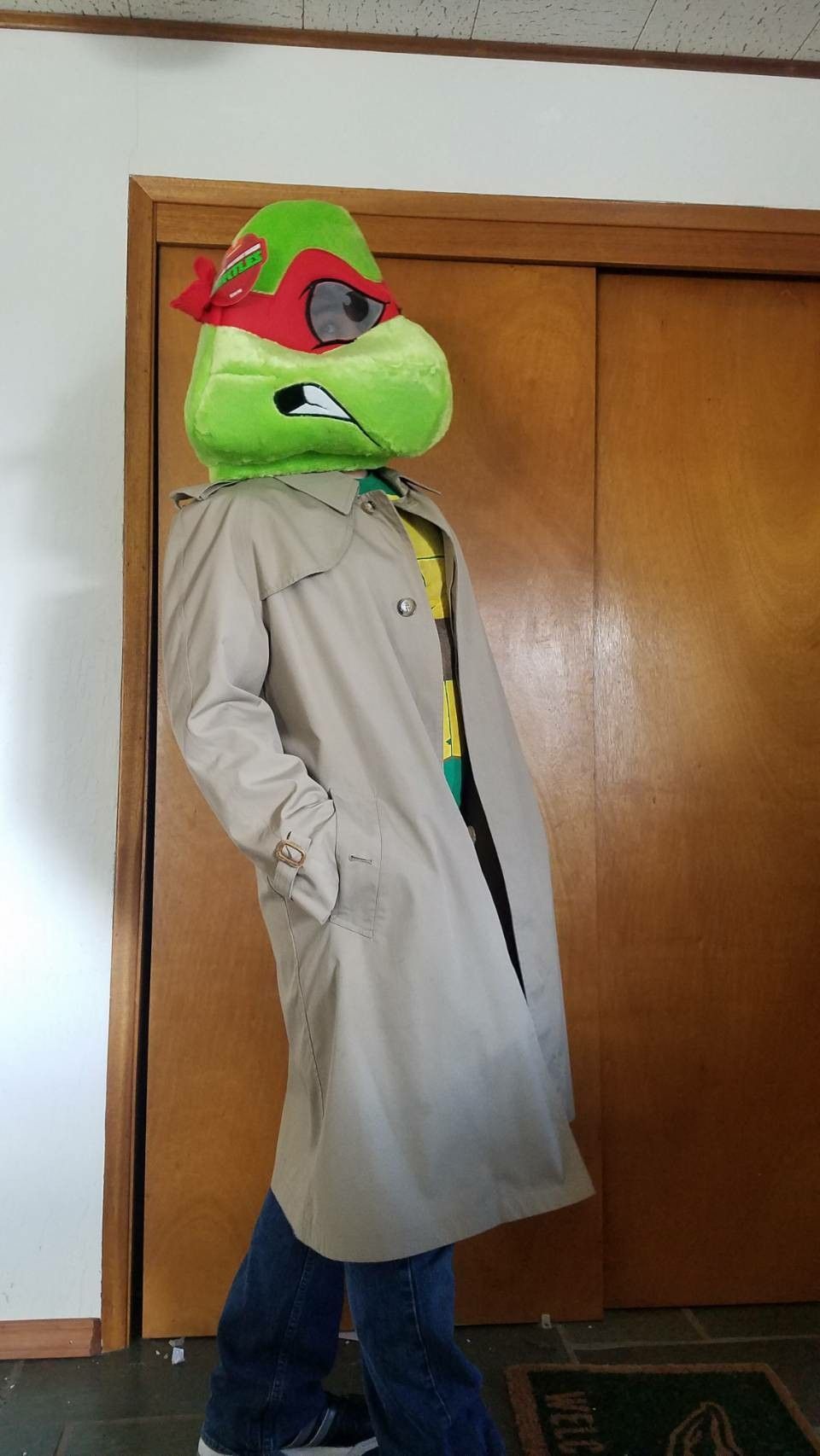 Tmnt Raphael custom Halloween Costume Adult size 40 mens for Sale in Kalispell, MT OfferUp