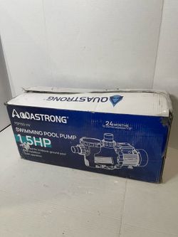 Aquastrong PSP150-HV 1.5 HP 115V Pool Pump, 8100 GPH