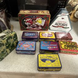 Vintage Tin Collectibles 