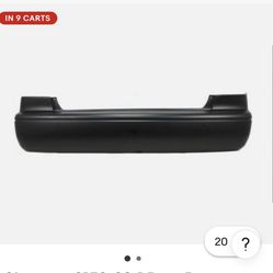 Bumper Rear Cover New Toyota  Camry 2000 -  2001