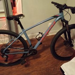 Blue Specialized Rockhopper 9 Speed Bicycle 