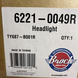 Toyota Tundra Headlights (New Pair)