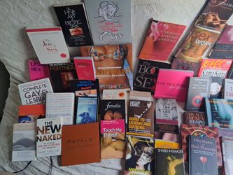 Human sexualality books, lot of 130
