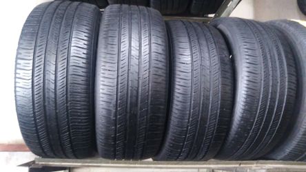Four matching Goodyear tires for sale 225/50/18