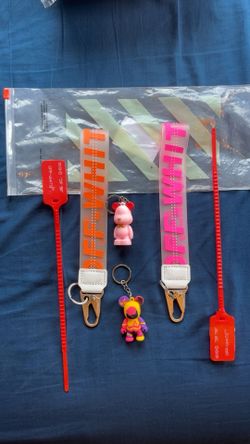 Off White Keychain
