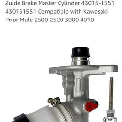 Master Cylinder For Kawasaki 