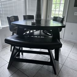 Dining Set Solid Wood